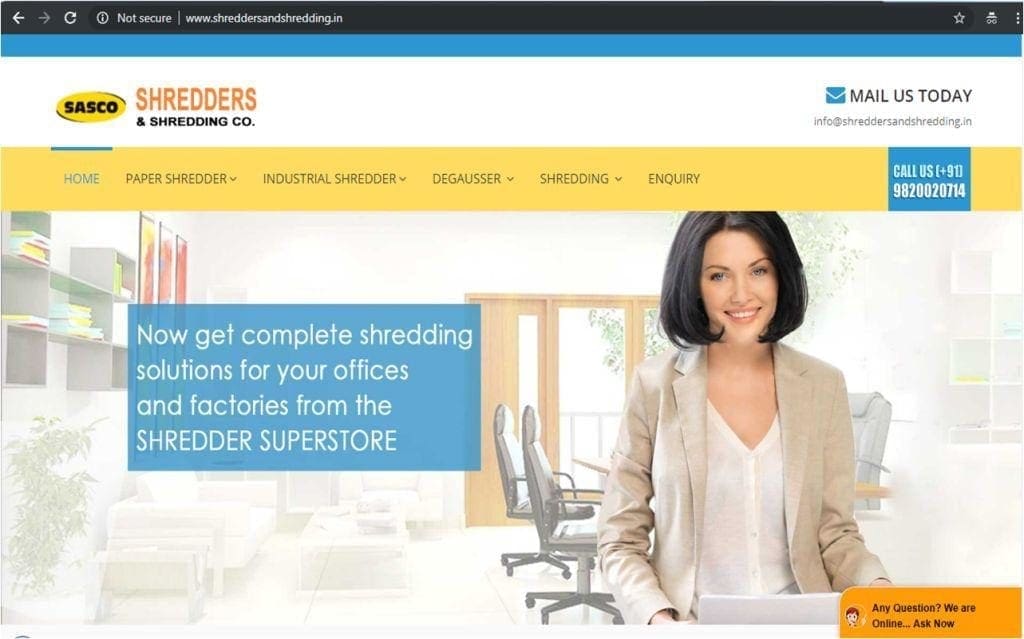 Shredders and Shredding Company